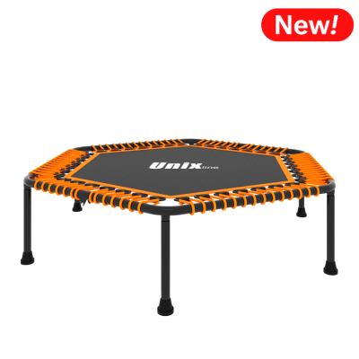 Батут Unix line FITNESS Lite Orange (130 cm)