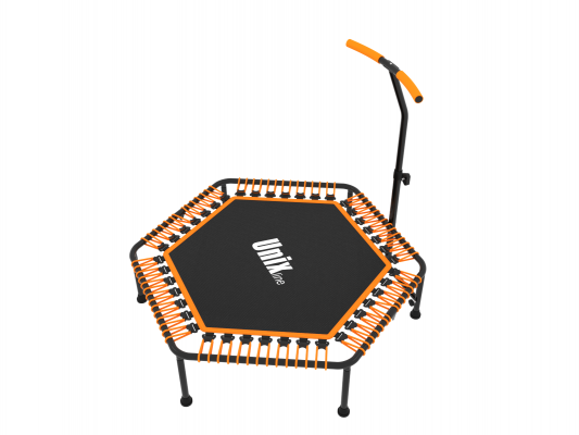 Батут Unix line FITNESS Orange (130 cm)