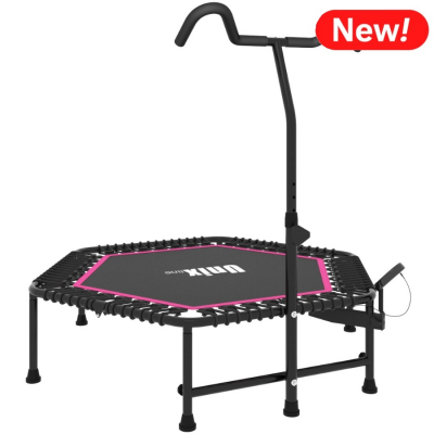 Батут Unix line FITNESS Pink PRO (130 cm)