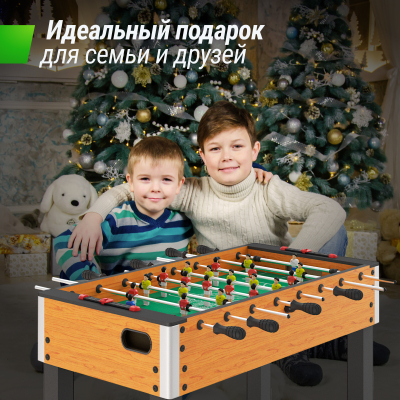 Игровой стол Unix line Футбол - Кикер (122х64 cм) Wood