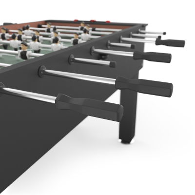 Игровой стол Unix line Футбол - Кикер (140х74 cм) Black