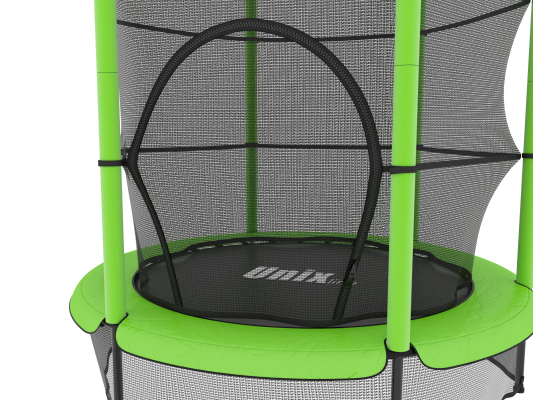 Батут Unix line Kids 4.6 ft Green (140 cm)