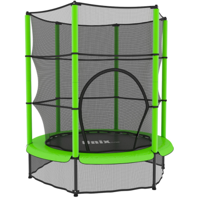 Батут Unix line Kids 4.6 ft Green (140 cm)