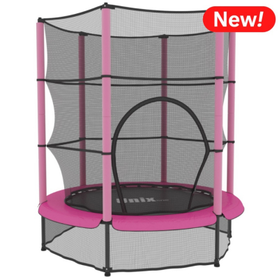 Батут Unix line Kids 4.6 ft Pink (140 cm)