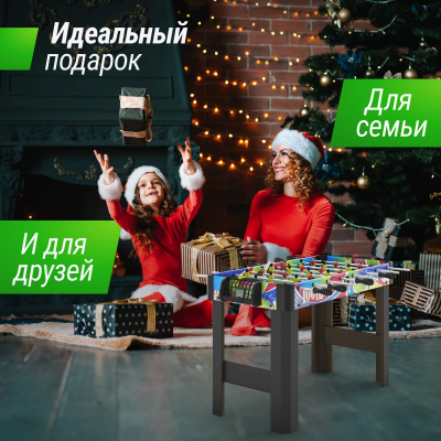 Игровой стол Unix line Мини Футбол - Кикер (101х42 cм)