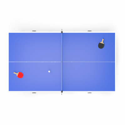 Теннисный стол Unix line Simple Indoor 12mm MDF (Blue)