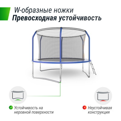 Батут Unix line SUPREME BASIC 10 ft