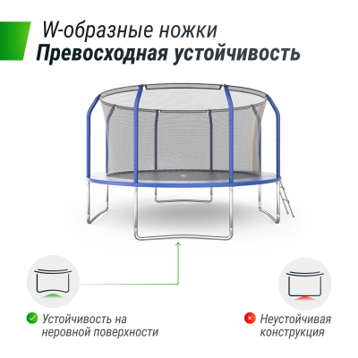 Батут Unix line SUPREME BASIC 12 ft