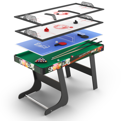 Игровой стол складной Unix line Трансформер 4 в 1 (125х63 cм)