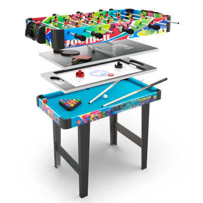 Игровой стол Unix line Трансформер 4 в 1 (86х43 cм)