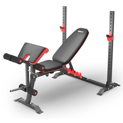 Скамья силовая со стойками UnixFit BENCH 130DD