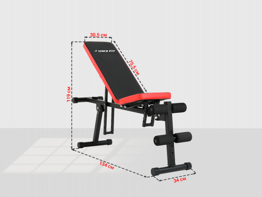 Скамья силовая универсальная UnixFit BENCH 130P
