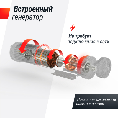 Велотренажер UnixFit BL-380E Wood