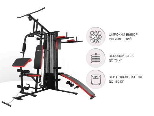 Силовой комплекс UnixFit BLOCK PRO