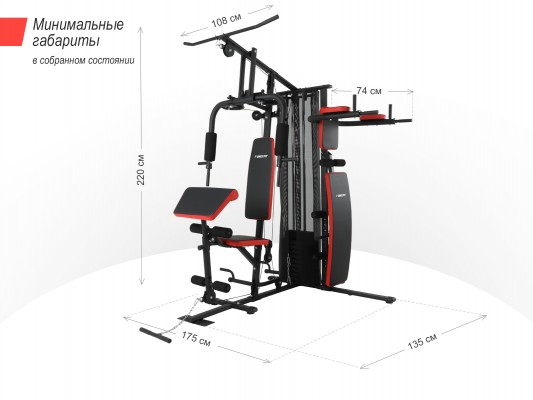 Силовой комплекс UnixFit BLOCK PRO