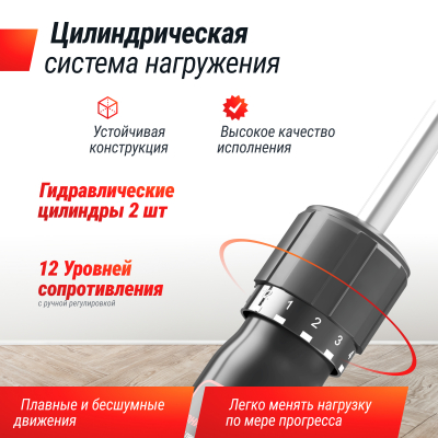 Гребной тренажер UnixFit гидравлический 320G