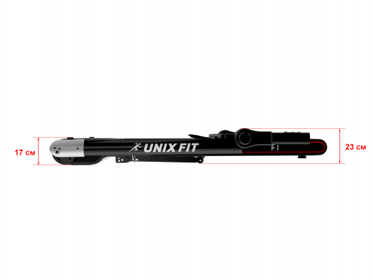 Беговая дорожка UnixFit Hi-tech F1 Dark Storm