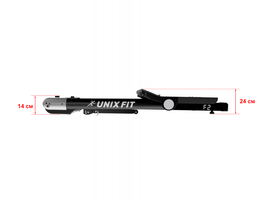 Беговая дорожка UnixFit Hi-tech F2 Dark Storm