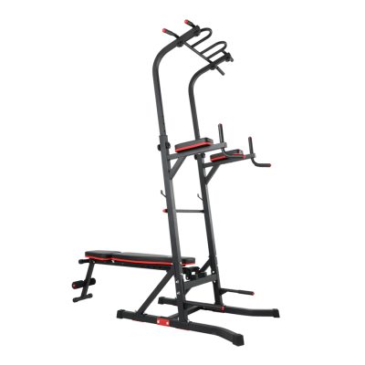 Турник-пресс-брусья со скамьей  UnixFit POWER TOWER 150P