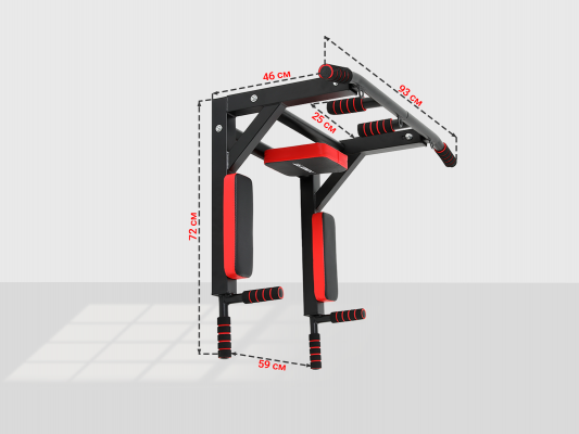 Турник настенный 3 в 1 UnixFit PULL UP 200