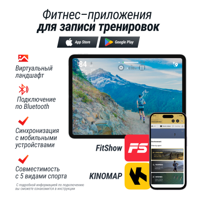Беговая дорожка UnixFit R-250R
