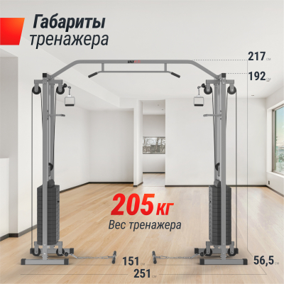 Кроссовер UnixFit Station 150 (два блока)