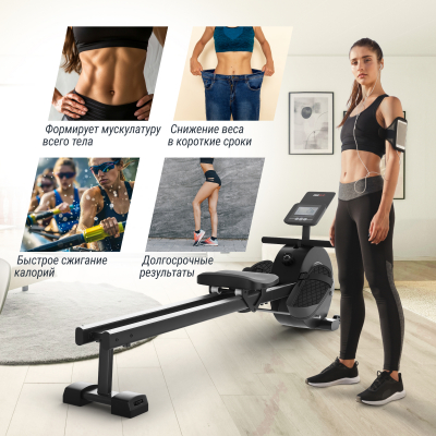 Гребной тренажер UnixFit Techno Rower 360