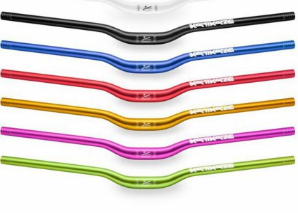 Руль  riser sixpack kamikaze 760 31.8mm, цвет: red ano.