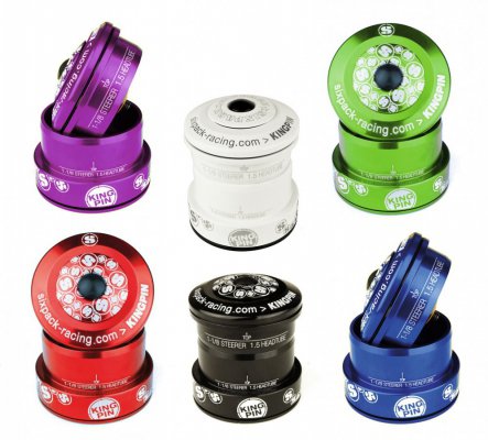 Рулевая колонка  sixpack kingpin zs49/28.6-ec49/40 red