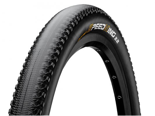 Покрышка  CONTINENTAL SpeedKing2 2.2 27.5 x 2.2, чёрный/чёрный Skinwall, складная