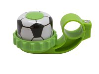 Детский поворотный звонок  TBS футбольный мяч зеленый