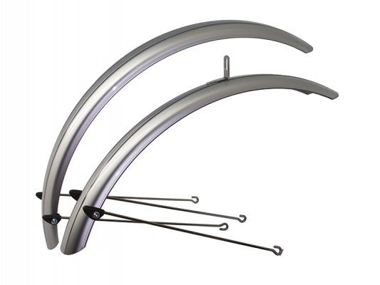 Крылья  SKS PET Zeta3 60мм, 20", серый металлик