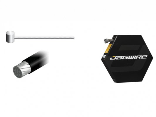 Трос тормозной JAGWIRE тефлоновое покрытие, нержавеющая сталь 1,5x1700мм 1 шт