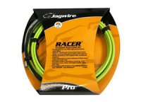Комплект тросов с оплётками JAGWIRE (скоростные + тормозные) RCK003 Racer для шоссейного в-да, цвет зелёный
