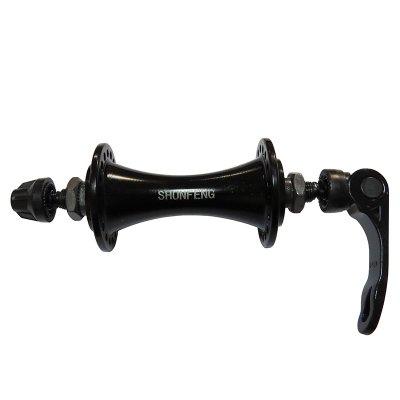 Велосипедная втулка Shunfeng TBS ROAD передняя алюминиевая 3/8x14Gx36Hx100x108