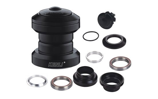 Рулевая безрезьбовая TBS ал., 9 деталей, 1 1/8", D: 1 1/8"x34x30мм, промподшипники, высота 29,5мм в торговой упаковке