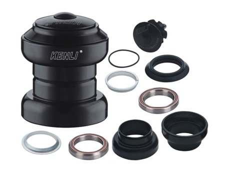 Рулевая безрезьбовая TBS ал., 9 деталей, 1 1/8", D: 1 1/8"x34x30мм, промподшипники, высота 32мм в торговой упаковке