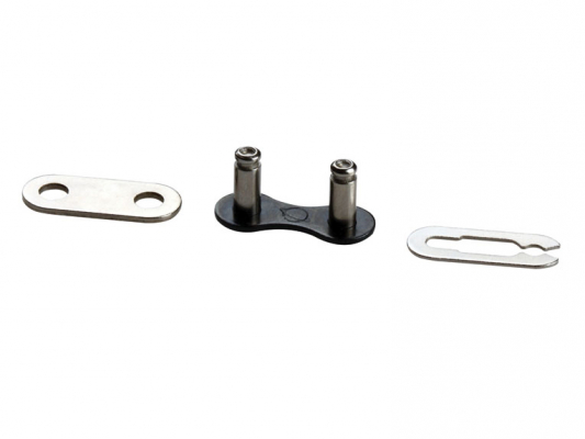Соединительное звено цепи TBS 1 скорость, 1/2"x1/8", чёр./серебр.
