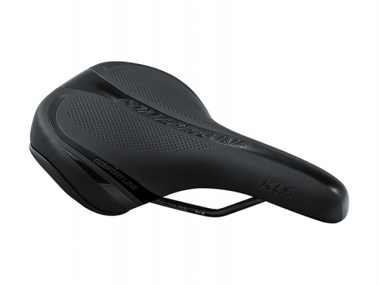 Седло Kellys COMFORTLINE, 262х191мм, цвет: чёрное