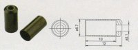 Наконечник оболочки троса тормоза JAGWIRE BOT115-3E 5 мм, латунь, 200 шт