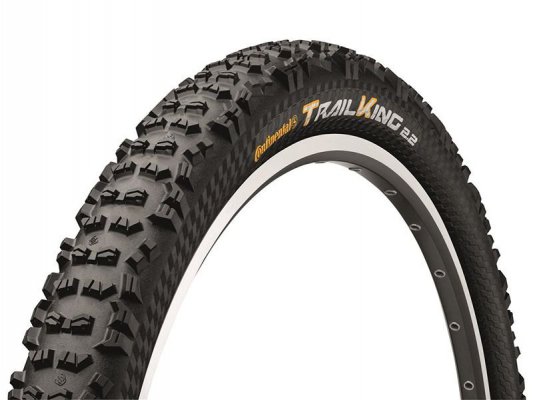 Покрышка  CONTINENTAL Trail King Performance 29 x 2.2,(55-622), чёрный/чёрный, складная,