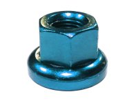 Гайка MR.CONTROL m-fxs для оси Fix Gear, закалённая сталь, M10X1.0, L:14,6мм, синяя