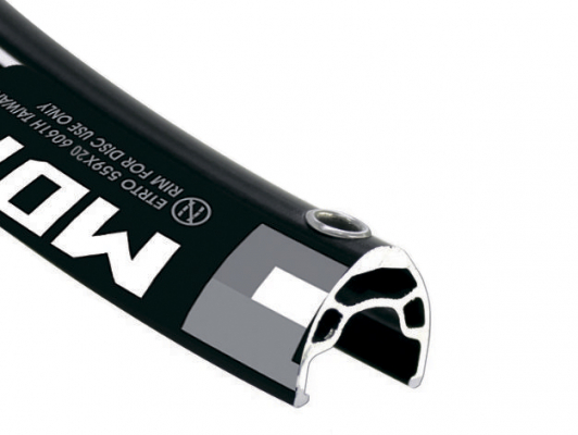 Велосипедный обод ALEX RIMS md19, 650bx19ммх36h, a/v, двойной, sse, черный. (mtb/ trekking)TRS,Tubeless ready