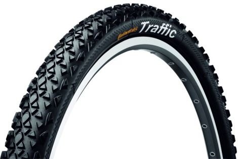 Покрышка CONTINENTAL Traffic II 26 x 2.1, (54-559) с светоотражателем