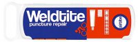Аптечка WELDTITE 2 суперзаплатки 28х18 мм, 4 суперзаплатки d:20 мм, шкурка, клей 5 г, (Англия)