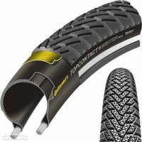 Покрышка CONTINENTAL TopContact Winter II, 26 x 2,2,(55-559) чёрная с светоотражающей полосой