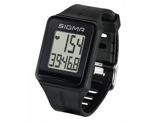 Часы спортивные Sigma SPORT iD.GO: пульсометр, секундомер, часы. Цвет: бирюзовый, фиолетовый, красный, черный