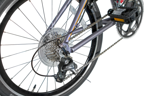 Велосипед  Dahon Clinch D10, рама алюминиевая, колёса 22", 10 скоростей