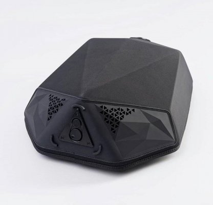 Антивандальный рюкзак  с колонкой Bluetooth BBOM Цвет:чёрный., power bank 5000mAh, usb
