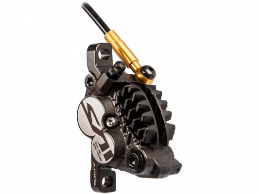 Тормоз диск. SHIMANO Saint, M820, BL(лев)/BR(пер), метал. кол. с радиат, 1000мм